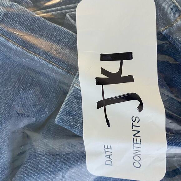 NYDJ womens button fly high waisted wide leg crop lift tuck tummy control 8 - Picture 11 of 11